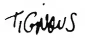 signature de Tignous