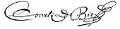 Signature de Cornelius de Bie