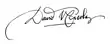 Signature de David Nicolas