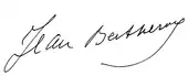 signature de Jean Bertheroy