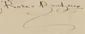 signature de Rosa Bonheur