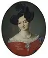 École de Jacques Augustin, Portrait de femme, musée du Louvre.