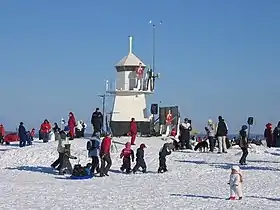 Siilinkari le jour de Siilinkari en hiver 2006.