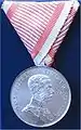 Grande médaille d'argent pour la Bravoure, version de 1866-1917
