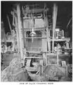 Broyeur de silice de l'Anaconda Copper en 1897, préparant un réfractaire acide à 28 % de silice et 72 % d'argile.