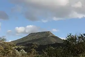 Vue du mont Santu.