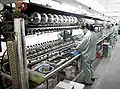 Filature industrielle de la soie en Chine (Suzhou)