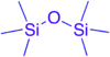 Lien siloxane entre deux atomes de silicium.