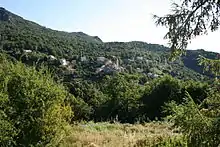 Le village de Silvareccio vu de Piano.