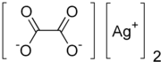 Image illustrative de l’article Oxalate d'argent