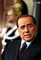 Silvio Berlusconi,président du Conseil italien,photographié en 2008.