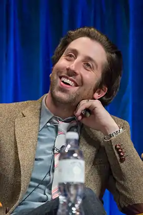 Simon Helberg en 2013.