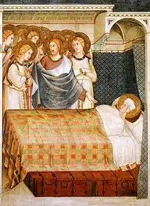 Simone Martini, Le rêve de saint Martin (1322-1326).