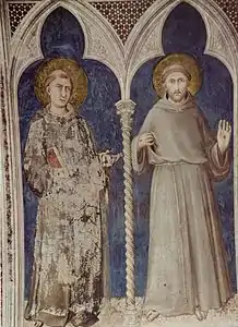 Saint Antoine de Padoue et Saint François.