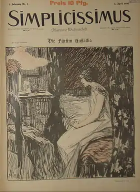 Image illustrative de l’article Simplicissimus (revue)