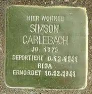 Simson Carlebach (1875-1941)