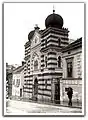 Synagogue de la rue Tsar Uros à Belgrade, 1908.