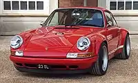 Une Porsche 911 (964) Singer au Concours de Hampton Court de 2020.