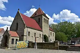 L'église Saint-Géry (avec cimetière), à Aubechies