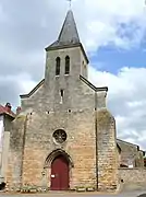 L'église Saint-Pierre-ès-Liens.