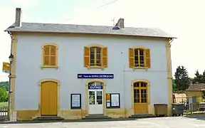 La gare de Siorac-en-Périgord.