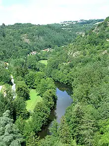 La vallée de la Sioule