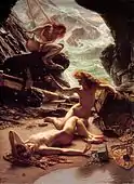 La grotte des nymphes de la tempête (1903).