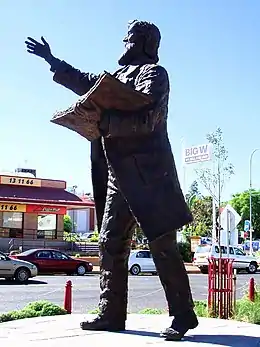 La statue de Sir Henry Parkes