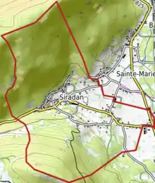 Carte topographique