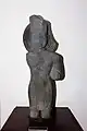statue représentant Surya, époque Dvâravatî (copie, l'original est au Musée National de Bangkok)