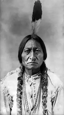 Chaman Sioux hunkpapa Sitting Bull.