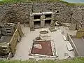 Intérieur d'une maison de Skara Brae