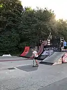 Skatepark La fièvre à Lausanne - extérieur