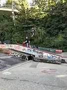 Skatepark La fièvre à Lausanne - extérieur