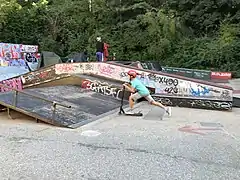 Skatepark La fièvre à Lausanne - extérieur