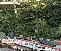 Skatepark La fièvre à Lausanne - extérieur