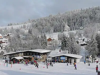 Pistes de ski de Bedřichov.