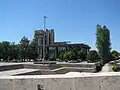 Emplacement du futur hôtel et du Cercle des Officiers.