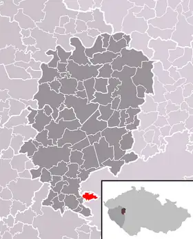 Localisation de Skořice