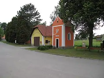 Chapelle à Skrýchov u Malšic.