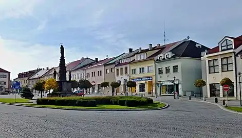 Skuteč : place Palacky.