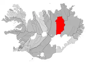 Localisation de Skútustaðahreppur