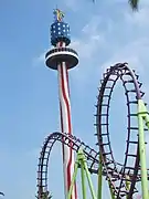 Sky Cabin (uniquement Gyro Tower) à Knott's Berry Farm