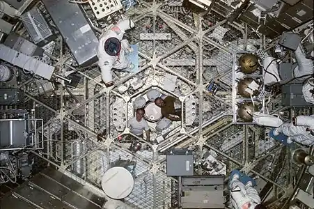 Vue générale du module orbital.