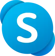 Logo de Skype depuis août 2019.