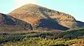 Slieve Donard (850 m), dans les Mourne Mountains, point culminant de l'Irlande du Nord.
