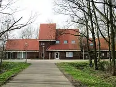 Le bâtiment de l'ancienne gare de Slochteren