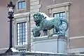 Façade du palais royal, Stockholm, Suède