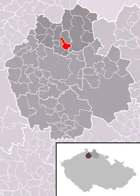 Localisation de Sloup v Čechách