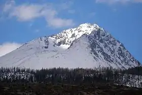 Vue du Kotlový štít avec le Gerlachovský štít à droite.